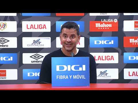 Rueda de prensa Rayo Vallecano vs Girona FC