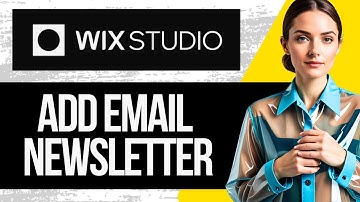 How to Create Email Newsletter Section in Wix Studio
