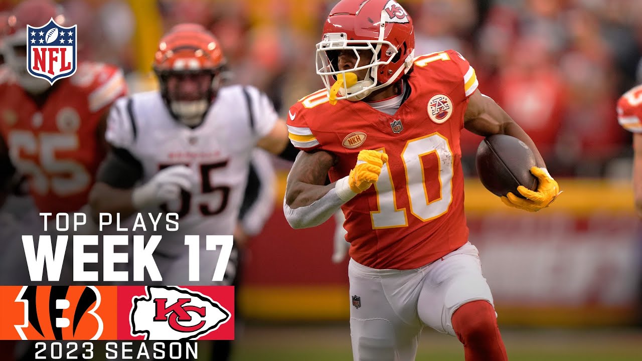 Kansas City Chiefs Highlights vs. Cincinnati Bengals | 2023 Regular Season Week 17 Kansas City Chiefs Highlights vs. Cincinnati Bengals | 2023 Regular Season Week 17