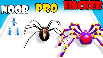 NOOB vs PRO vs HACKER - Insect Domination Gameplay Walkthrough (Android,iOS)
