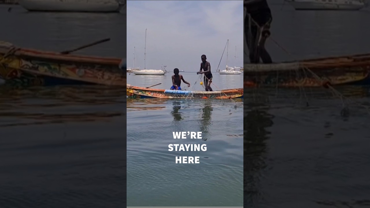Nice place to be for a while #windedvoyage #solosailing #africa #senegal #travel