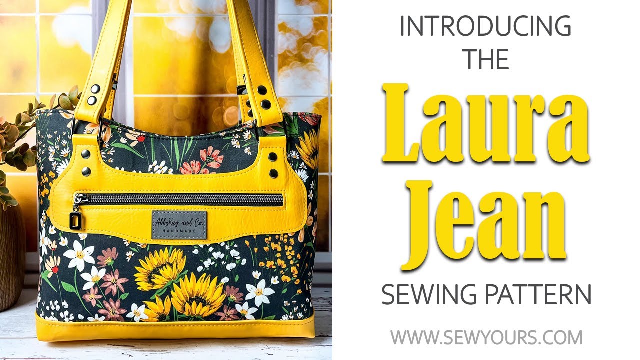 Представляем выкройку сумки Laura Jean от Sew Yours