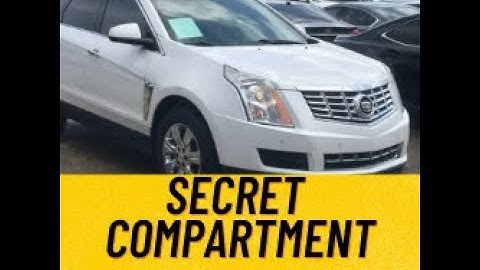 CADILLAC SRX SECRET COMPARTMENT ALSO HOW TO WORK VALET MODE PART 2 OF 2