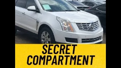 CADILLAC SRX SECRET COMPARTMENT ALSO HOW TO WORK VALET MODE PART 2 OF 2