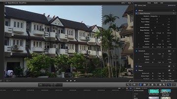 FCP X  How to remove an unwanted object in shot, such as a satellite dish, using the free version of