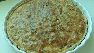 كيش بالخضر والطون اقتصادي ورائع رائع المذاق | Quiche au Thon et légumes facile et rapide