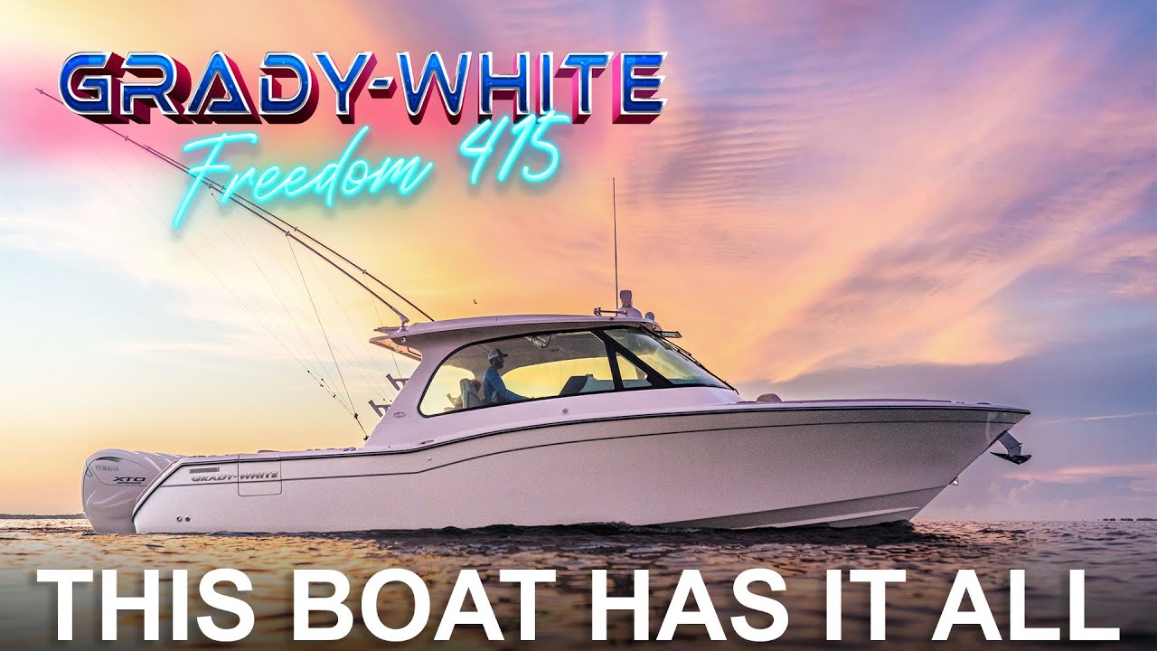 Grady-White Freedom 415 Walkthrough: Luxury, Comfort & Power in One Dual Console