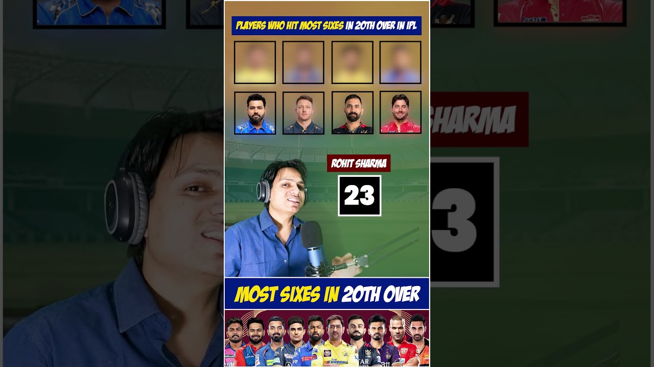 Most sixes in the 20th over in IPL | IPL Records | IPL Stats 
