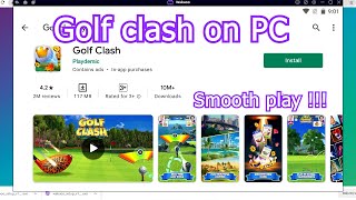 Golf clash on PC  - How to download & play on Windows/ Laptop Smooth screenshot 2