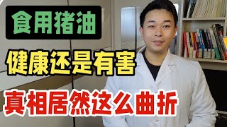 食用豬油，到底健康還是有害？真相很曲折