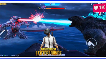 Godzilla and Kong vs mechagodzilla New Mode |Pubg mobile