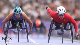 Team USA's Susannah Scaroni scores silver in 5K, Debrunner breaks Paralympic record | NBC Sports
