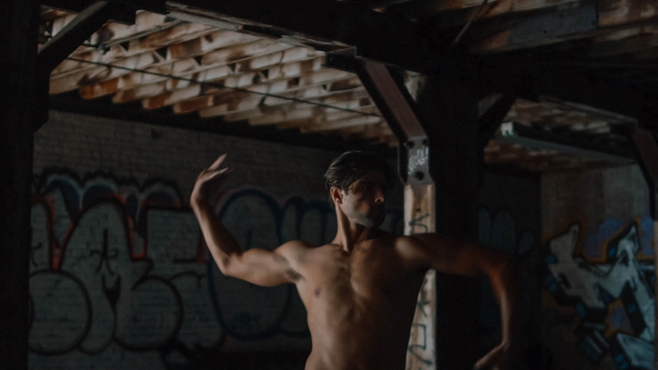 Male Ballet Dancer in NYC Warehouse Structure (Sony A6300 in Action)