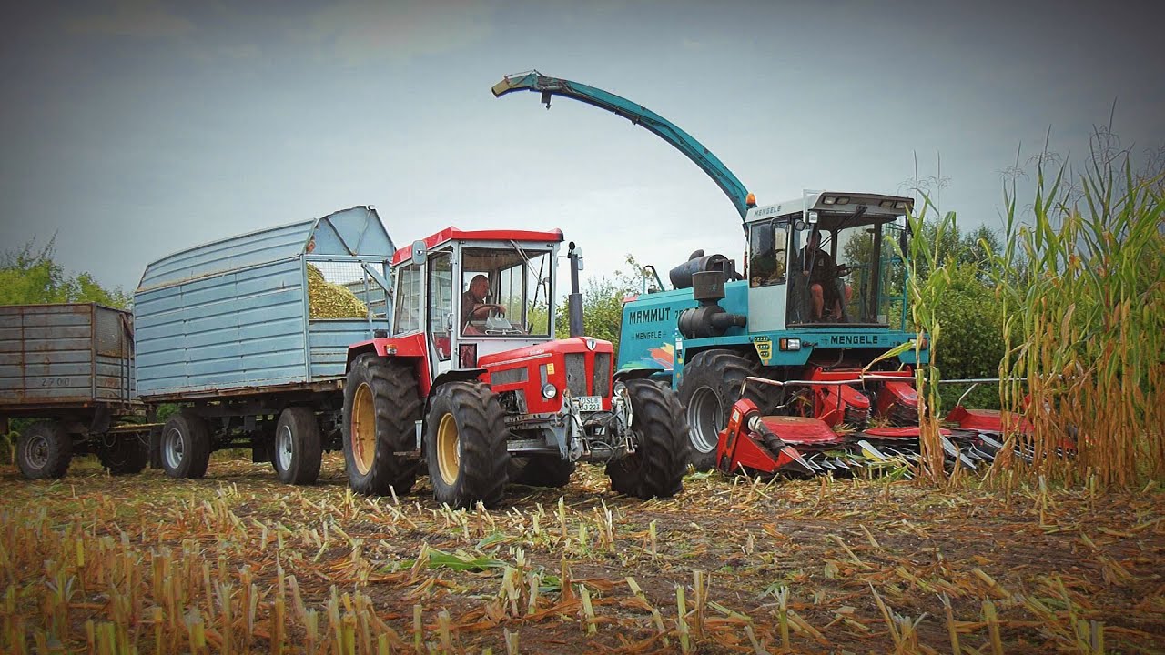 Mammut 7800 Mengele Feldhäcksler / Schlüter Super 1050V 