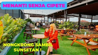 Waiting For Sunset In Cipete  Rooftop Cafe  Instant Hit