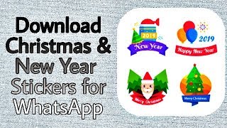 Download Christmas & New Year stickers for Whatsapp Free screenshot 5