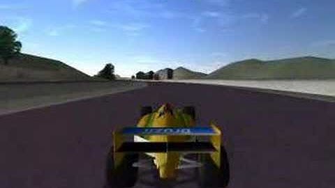 Racing game WIP Video 1