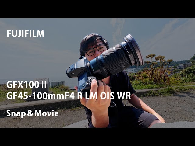 GFX100ⅡとGF45-100mmレビュー。写真動画ともに良い！#システム