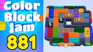 Color Block Jam Level 881 Solution