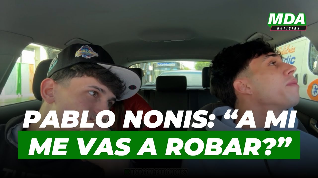 PABLO NONIS se le PLANTÓ a un “TRAPITO” que lo quiso ROBAR