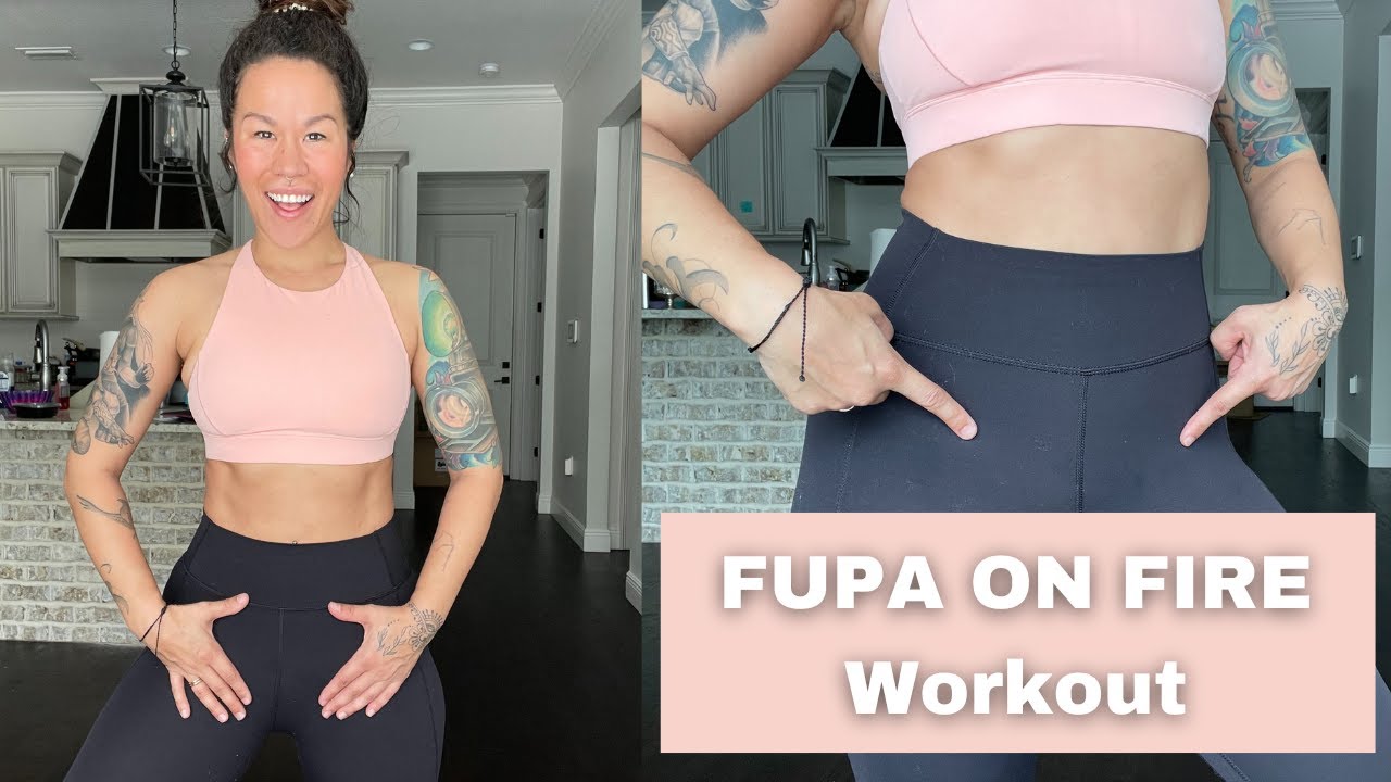 FUPA on Fire Workout  Best FUPA Home Exercises - Knee Friendly - Diastasis  Recti Safe 