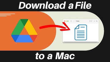 Download a File from Google Drive to a Mac - Beginner
