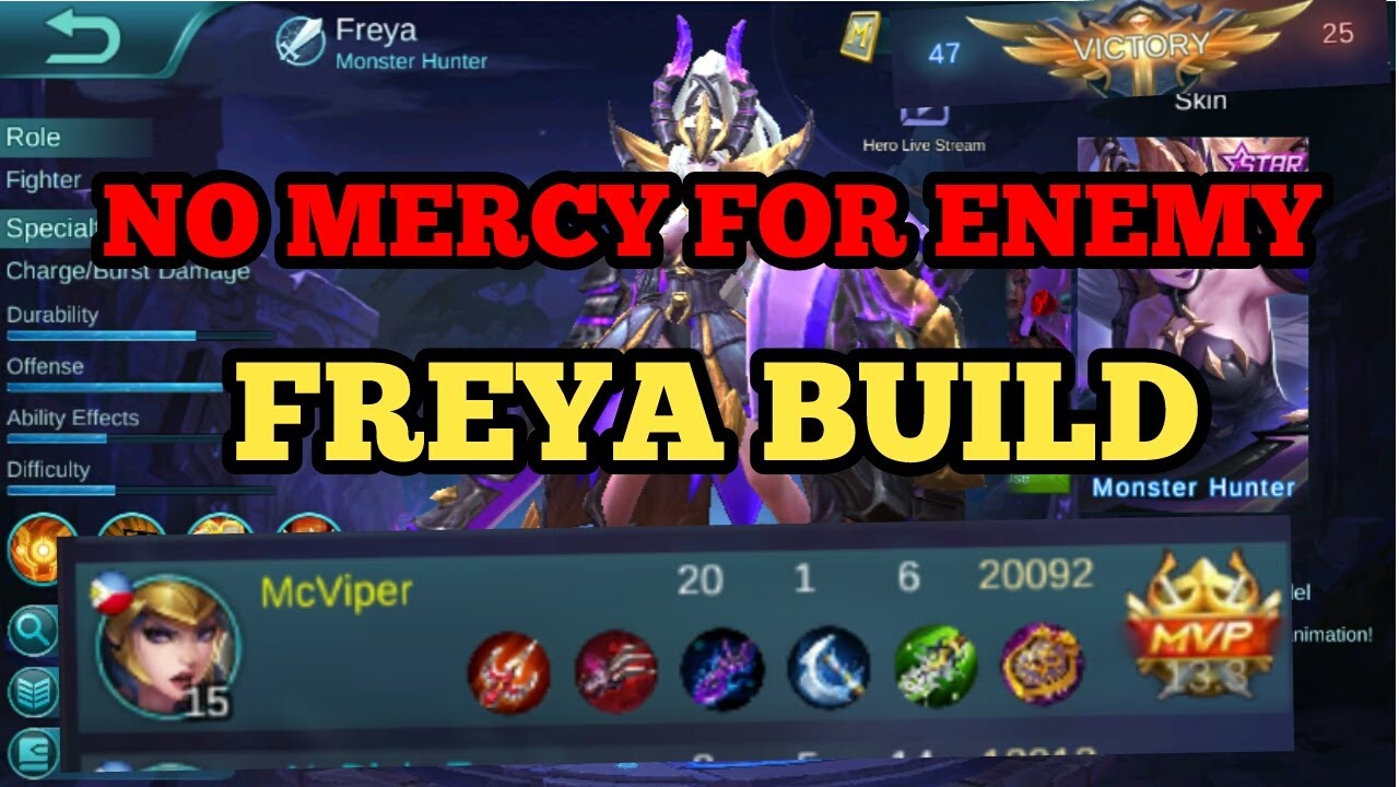 Gallery of Smite Best Freya Build.