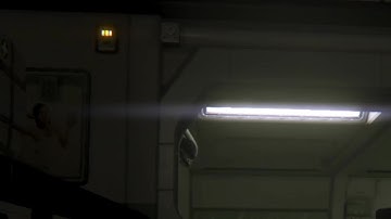 Playing peekaboo with the alien | Alien Isolation