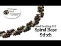 How to Spiral Rope Stitch