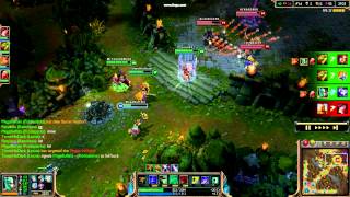 LoL - Perfect Fiddlesticks Ult Pentakill