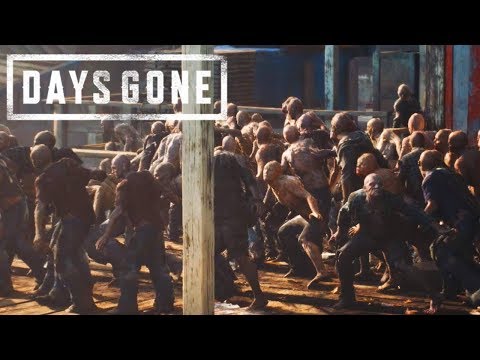 BIGGEST ZOMBIE HORDE IN Days Gone