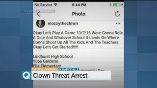 Marysville Police Arrest Teen After Creepy Clown School Shooting Post