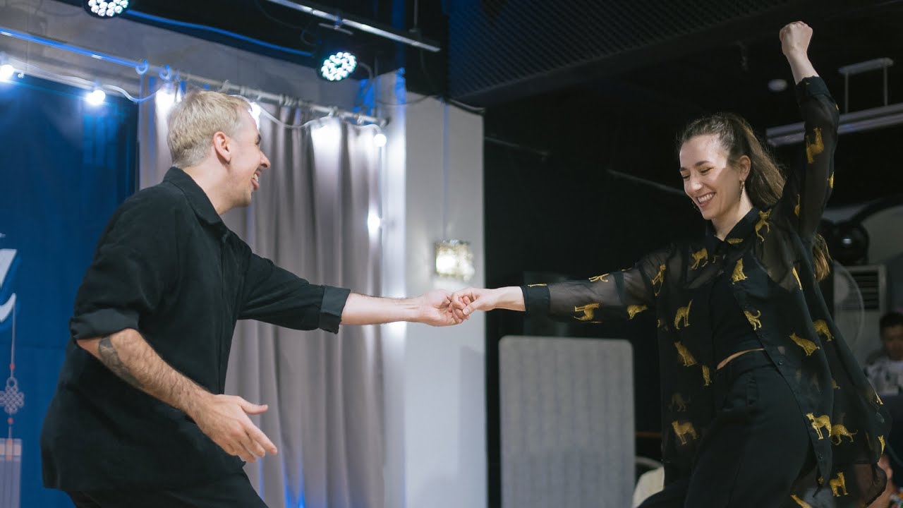 Improvisation !!! No choreo 즉흥적으로 이런 멋진 춤을 Felipe & Irina @ SEOUL lindyfest 2025