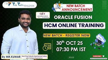 Oracle Fusion HCM Cloud Training 2025 | Build a High-Paying Global Career Without Coding