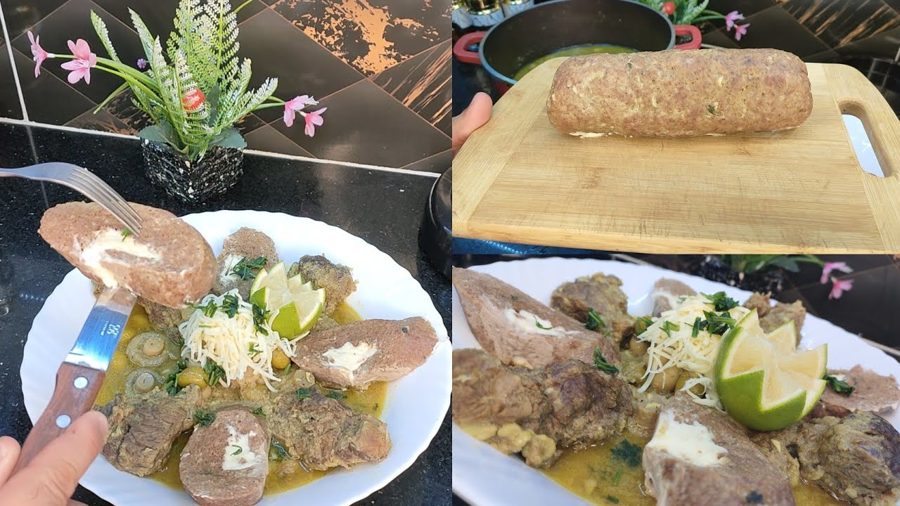 بعد شهر من زواج ولات أمي ودرنا عشاء كيما تاع اعراس رولي لحم بصلصة زيتون وشمبينيو