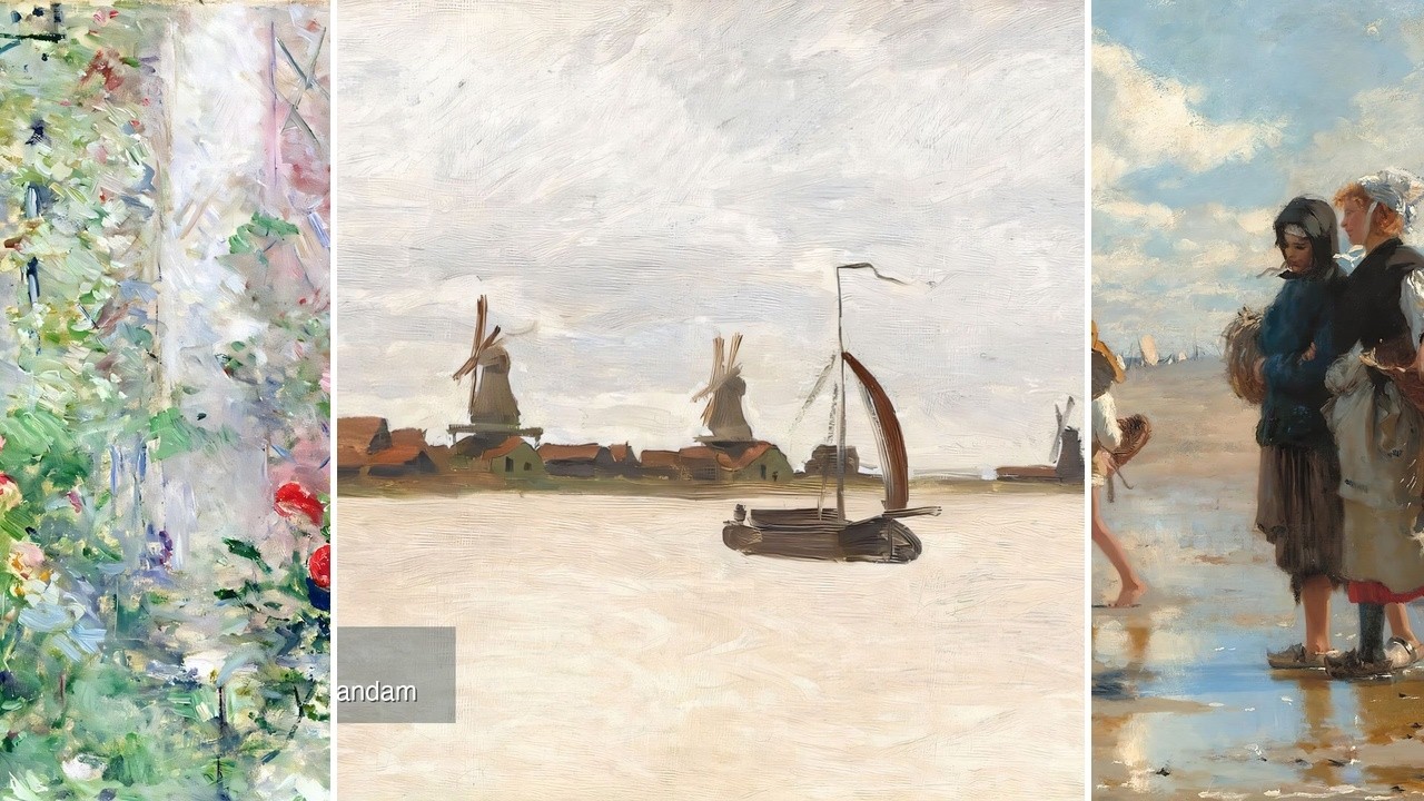 Impressionist Art TV — Silent Art Gallery · July 24 Morning | The Outer Harbour at Za… & others