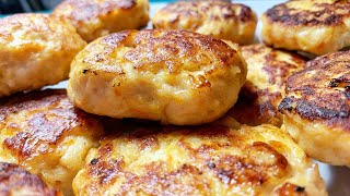 Куриные котлетки! Супер сочные и вкусные! Наш любимый рецепт! А Вы готовите так?