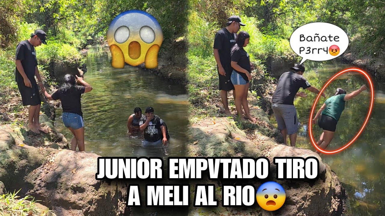 EDUARDO y BERLIN Muy Enamorados Se Metieron Al Rio😍Asi Disfrutan Ellos Muy Felices😱