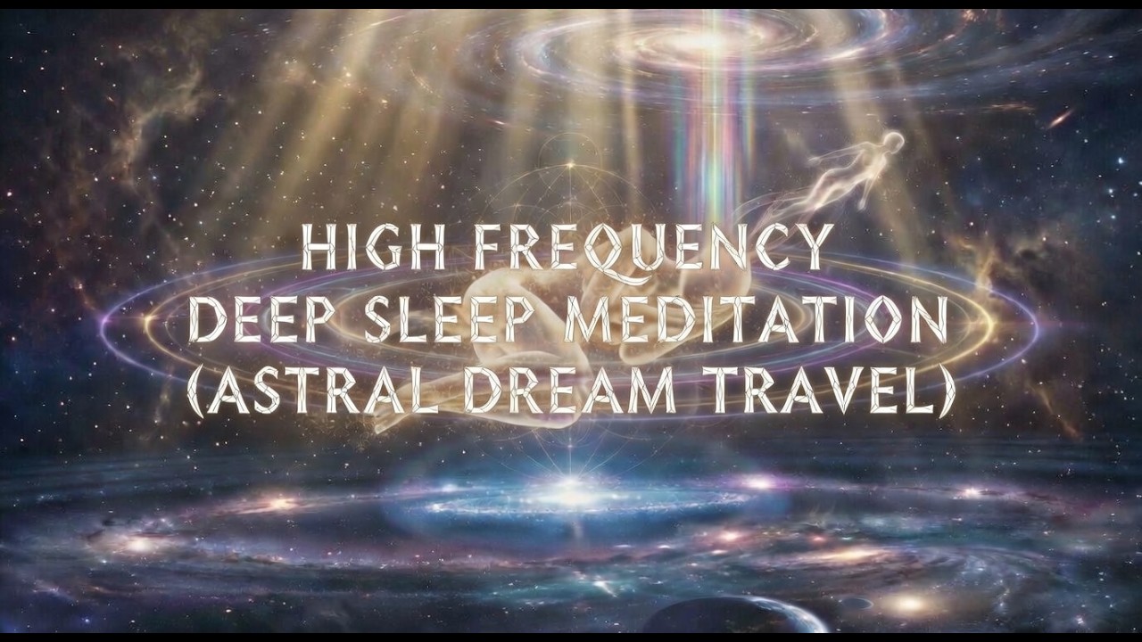 🌙💎✨9 hour HIGH FREQUENCY DEEP SLEEP MEDITATION | ASTRAL DREAM TRAVEL EXPERIENCE 💫💤
