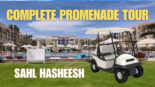 SAHL HASHEESH PROMENADE - A Complete Ride on a Golf Cart (Slovak + EN version in 1)