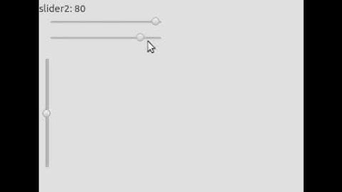 QtQuick.Controls example, Slider.