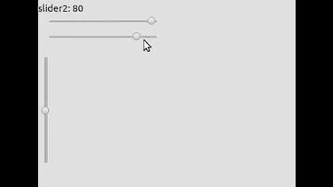 QtQuick.Controls example, Slider.