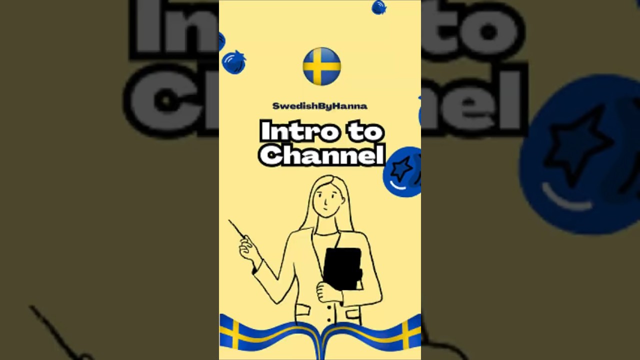 Learn Swedish with Me  💙💛 Fun, Easy & Real-Life Language Tips! 