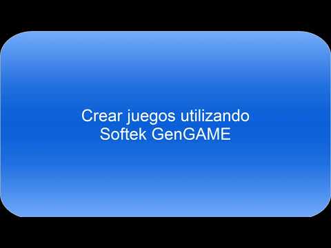 Softek GenGAME - YouTube