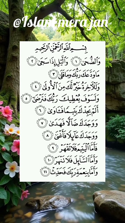 Surah Ad Duha 🕋☪️Butiful Nat #islamicviral #islamicvideo #egzonibrahimi #@islammerajan