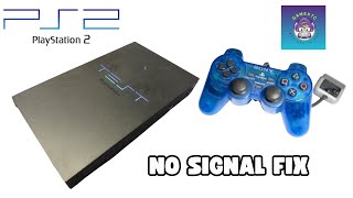 How to Fix the PlayStation PS2 Black Screen | No Signal | Reset Video Output Fix - No Signal Fix Ps2