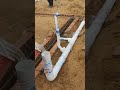 PVC Pipe Drainage Test Before Installation