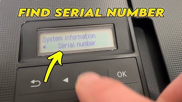 Canon PIXMA Printer: How to Find The Serial Number