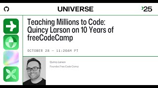 Teaching Millions to Code: Quincy Larson on 10 Years of freeCodeCamp