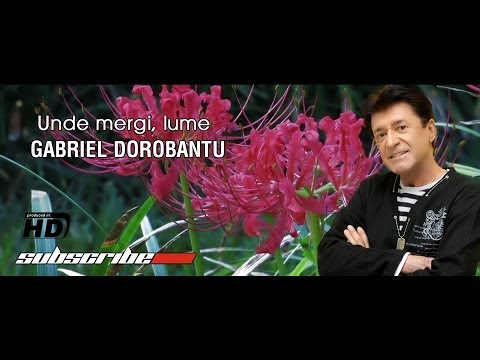 Gabriel Dorobantu - Unde mergi, lume